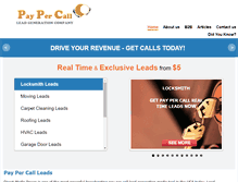 Tablet Screenshot of pay-per-calls.com